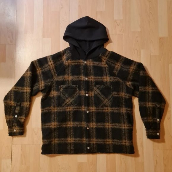 Represent Clo Hooded Overshirt - Picture 2 of 4